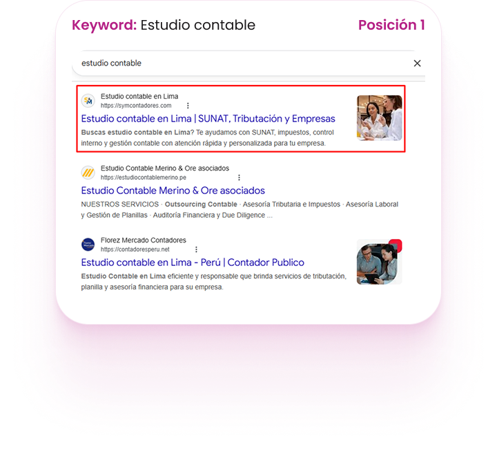 Agencia SEO Callao Frame 1752